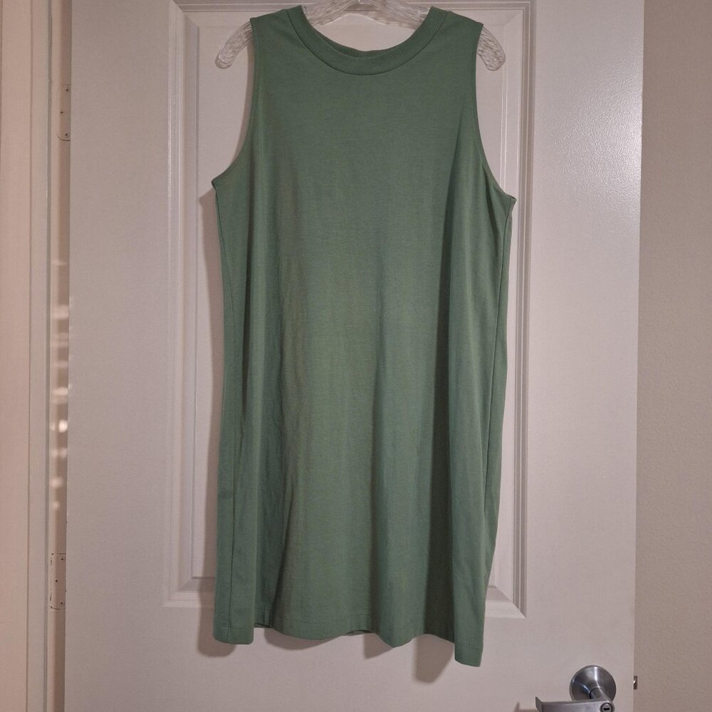 a new day Summer Cotton Jersey Crew Sheath Dress